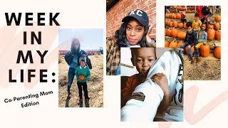 WEEK IN MY LIFE: Co-Parenting Mom, Family Photo Shoot & Pumpkin Patch Adventure