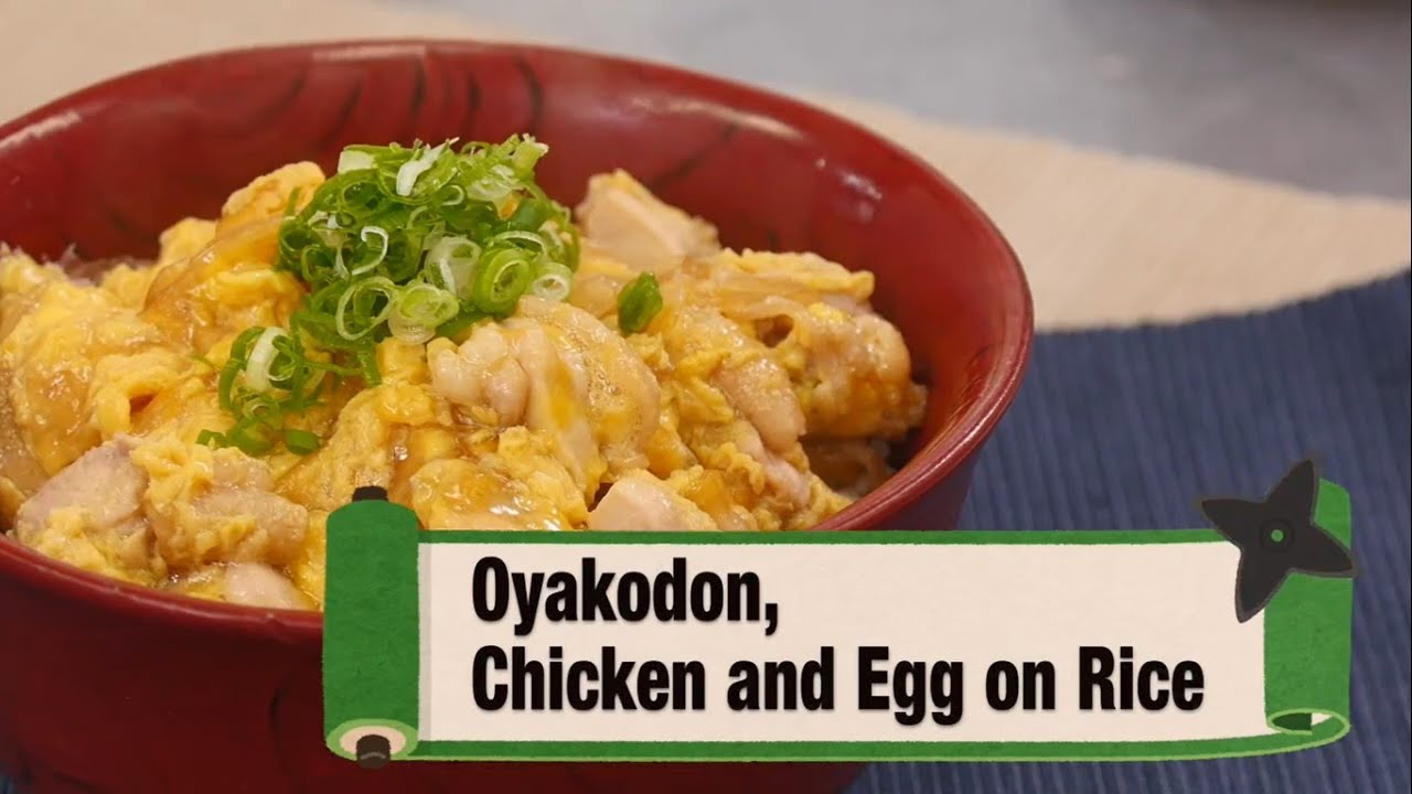 親子 丼 英語