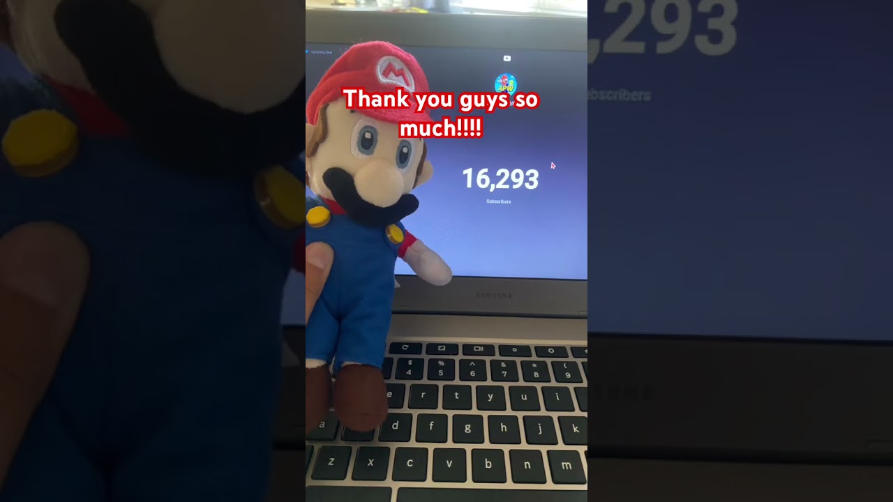 Thank you guys so much!!!! #mario #thankyou #shorts #subscribe #support