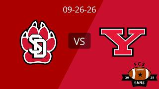 South Dakota vs. Youngstown State Extended Highlights - 09-26-26