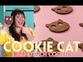 COOKIE CAT SANDWICH COOKIE- BEST HOMEMADE ICE CREAM EVAH!