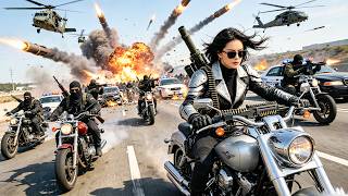 2026 Action Movie: Drug lords flee on motorcycles—Special Forces ambush them in the jungle!