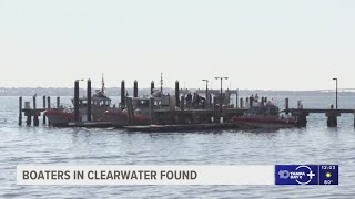 Boaters who went missing off Clearwater found safe