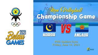 Belau Games 2021 Men's Volleyball Championship Game screenshot 3