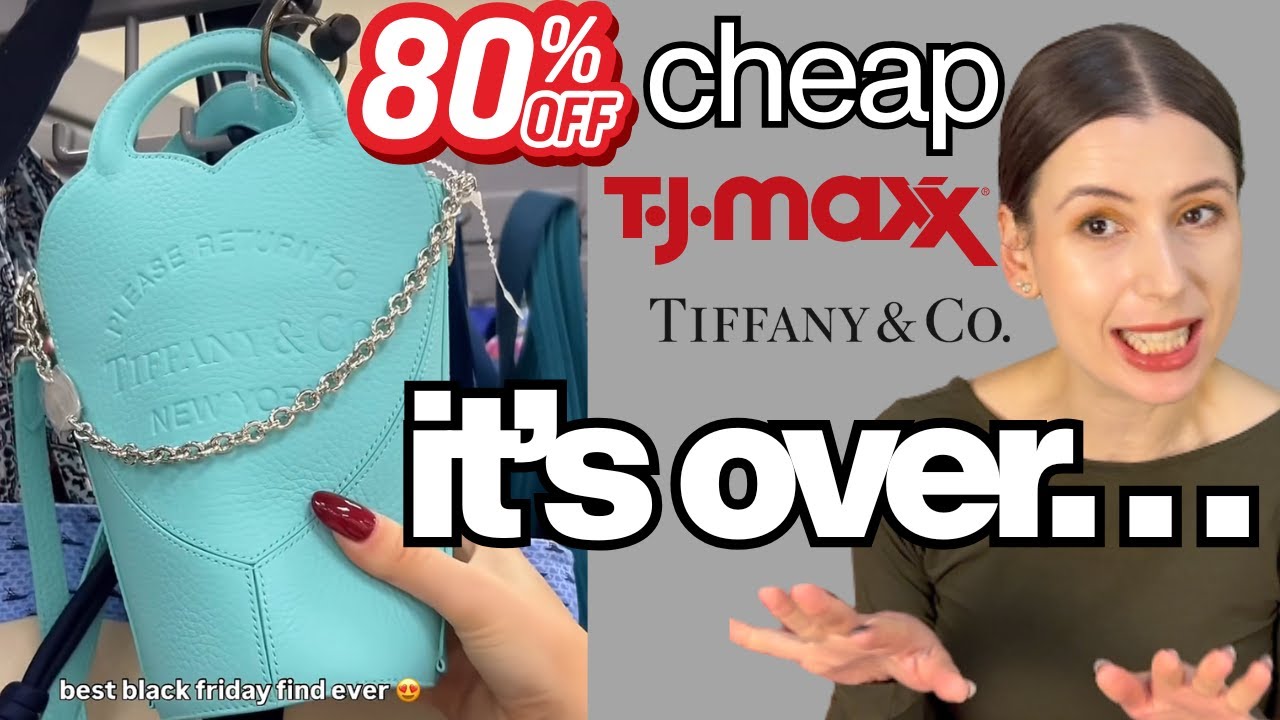 MASSIVE DESIGNER DISCOUNTS! 🚨 Tiffany & Co Bags in TJ MAXX for