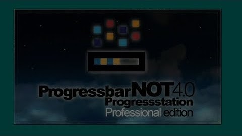 Progressbar NOT 4.0 Progressstation