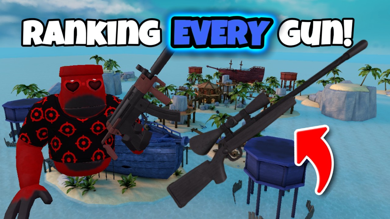 Animal Rivals Ranks Ranking EVERY Gun In Animal Rivals! - YouTube