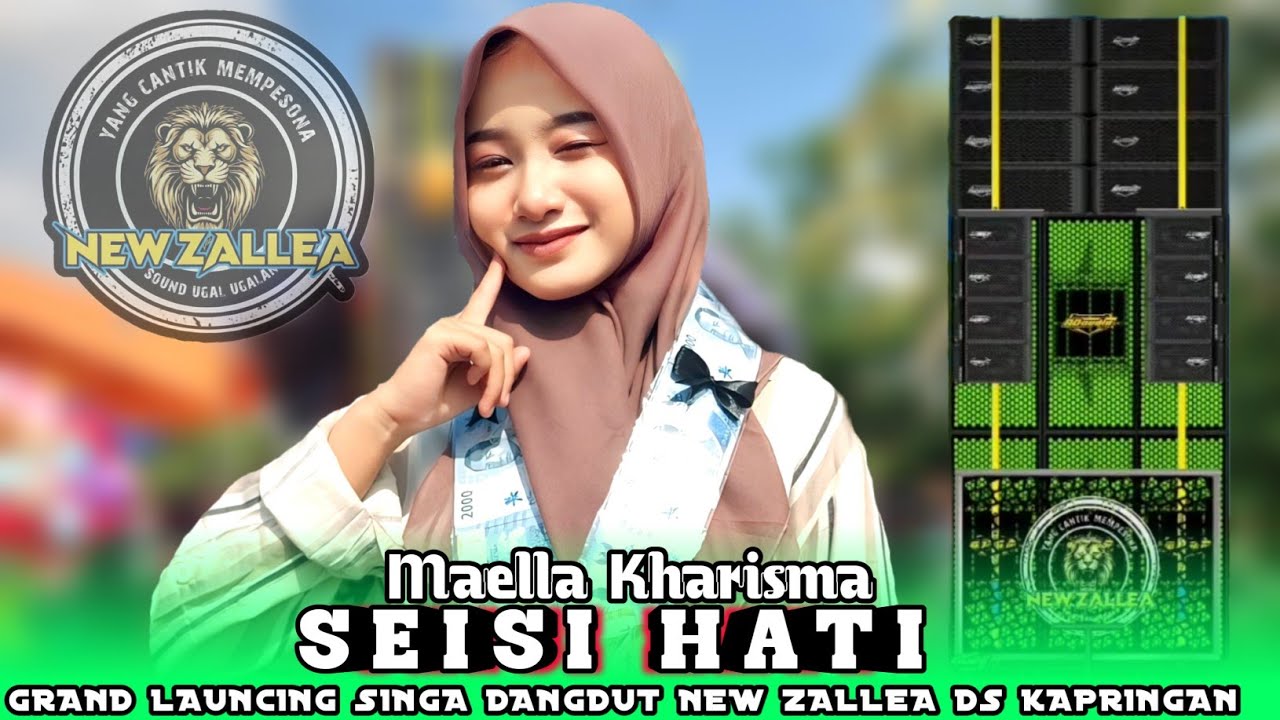 SEISI HATI VOC MAELA KHARISMA - NEW ZALLEA | EDISI GRAND LAUNCING DS KAPRINGAN