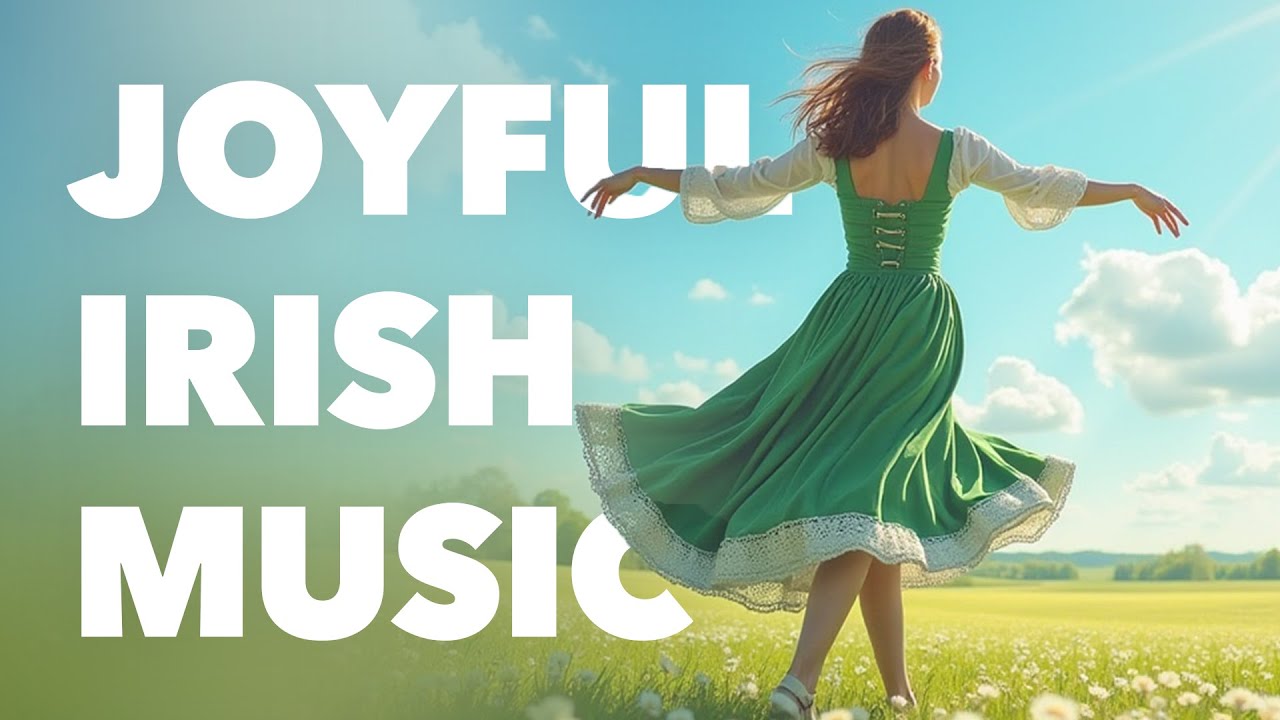 [No Copyright Background Music] Traditional Joyful Romantic Harp | Irish Waltz by Pufino