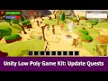 Unity Quest System Update : Low Poly Game Kit