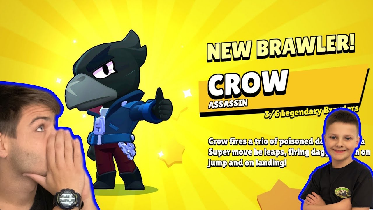 ODKLENIL SEM CROW-A! (BRAWL STARS) [SLO]