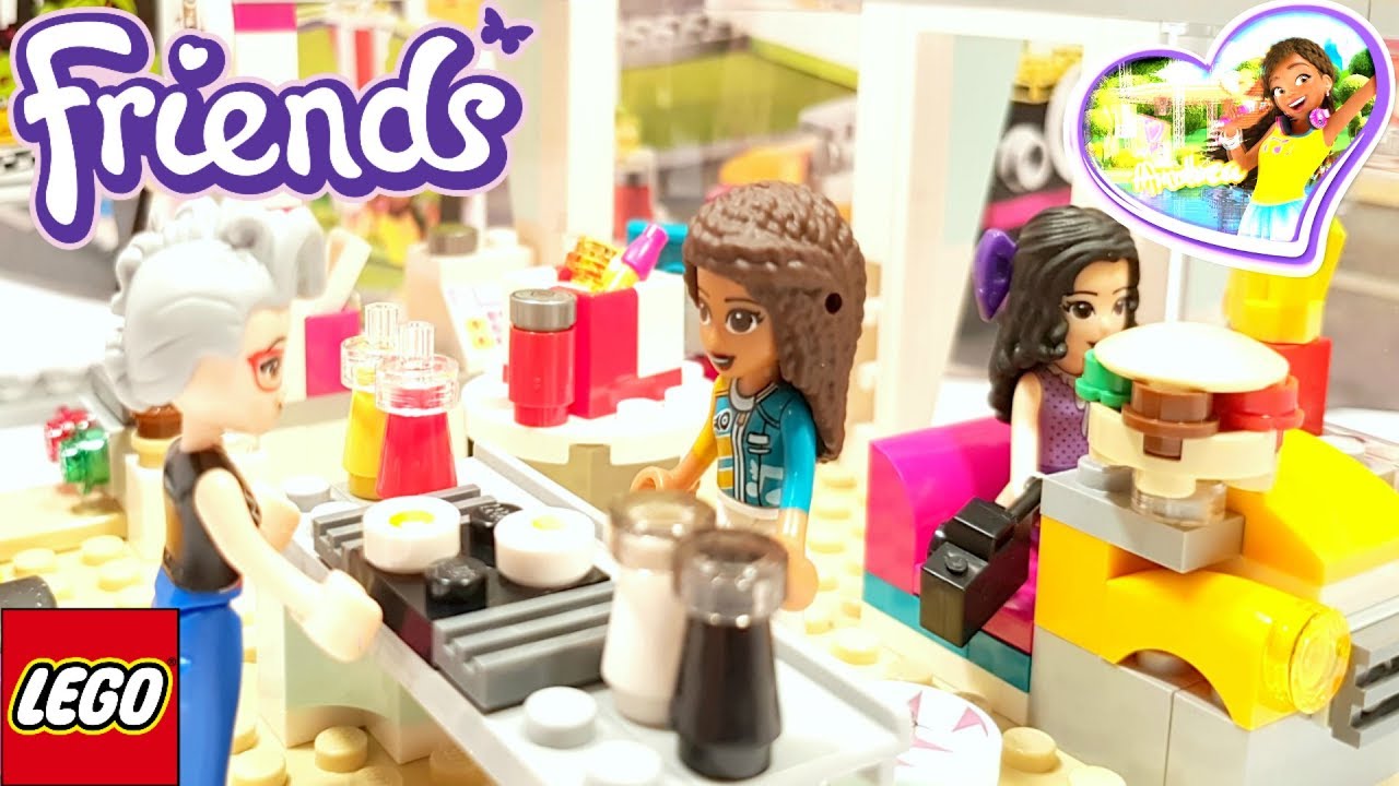 lego friends heartlake drifting retro diner playset