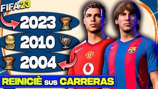 CR7 Vs MESSI From 2004 To 2023 FIFA 23 Career Mode LITE!!