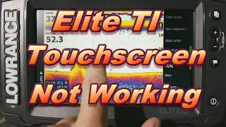 Elite TI Touch Screen Not Working - How to Fix It!!!