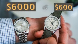 What are you paying for? $600 vs $6000 watch | Astor + Banks Fortitude vs. Rolex Datejust screenshot 3