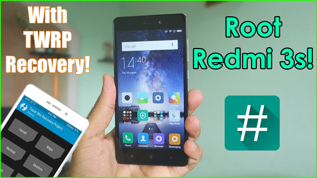 Redmi 3 Twrp