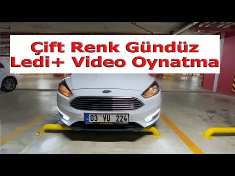 2016 Ford Focus Gündüz Ledi Montajı | Video Oynatma ve Gizli Özellik Aktivasyon