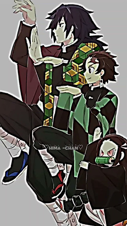 Wait for end 🤣Giyuu x Tanjiro x Nezuko #otaku #hashiratrainingarc #demonslayer #kimetsunoyaiba #edit
