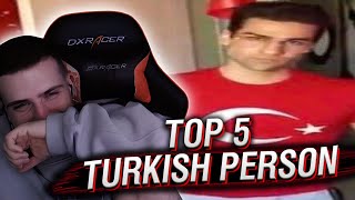 TOP 5 TURKISH PERSON // РЕАКЦИЯ HELLYEAHPLAY