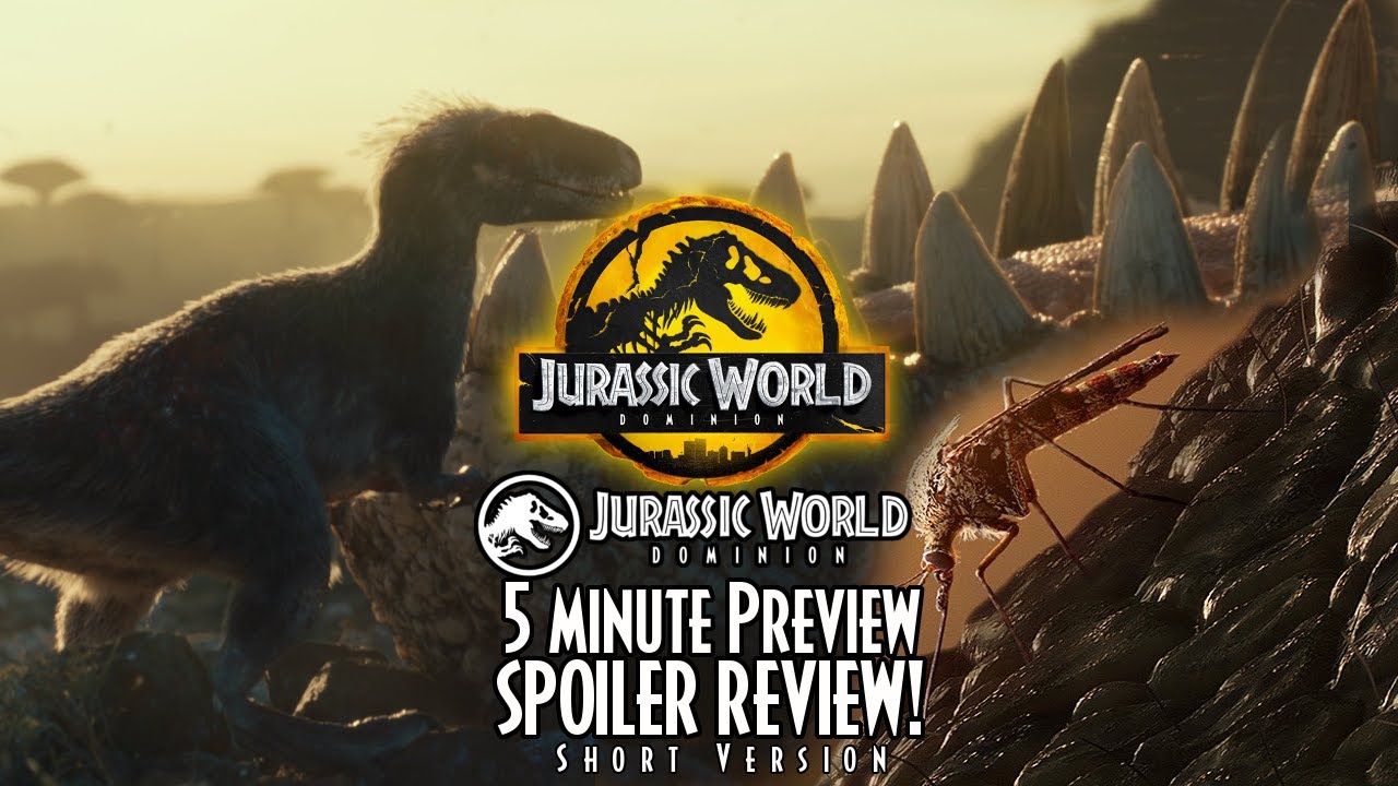 My Opinion on Jurassic World: Dominion's 5 Minute Preview - Official Short  Spoiler Review! - YouTube
