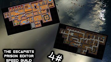 The Escapists | Prison Editor | Speed Build | 4# | Roam Waypoints, Vents