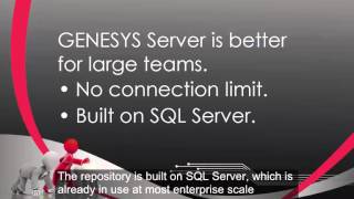 Getting Started with GENESYS: Working Collaboratively