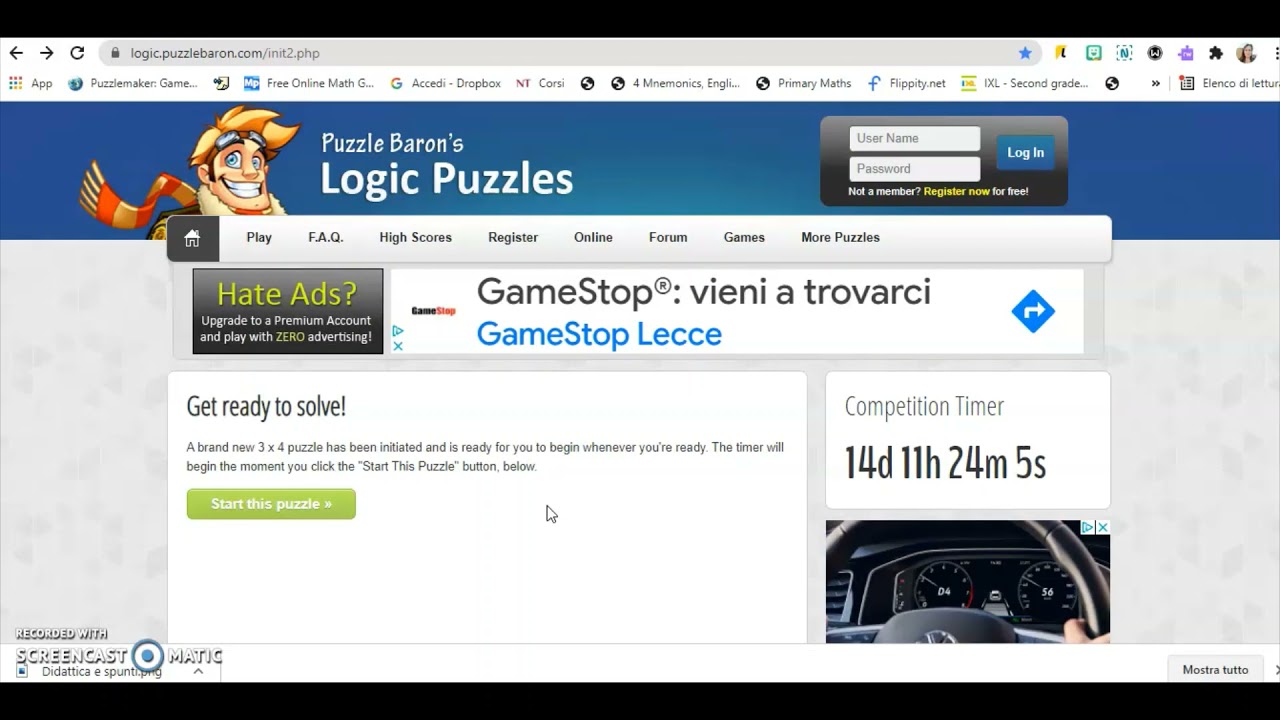 Giochi di logica e deduzione