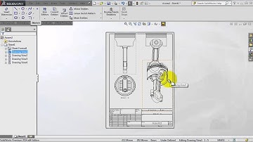 129 SolidWorks Drawing Tutorial.  Adjust scale