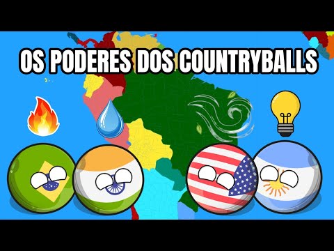 THE COUNTRYBALLS HAVE GOTTEN POWERS! 🌊🔥⚡ DID BRAZIL BECOME THE STRONGEST ONE?!