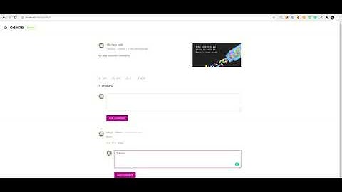 Posts and Comments with OrbitDB