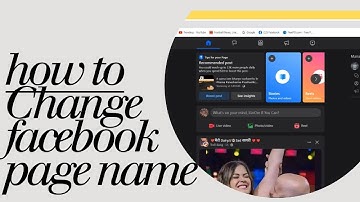How to change Facebook Page Name details in 2024 from PC & Mobile device #facebook #facebookpage