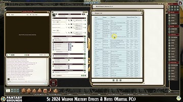 5e 2024 Effects Automation Prep | 5e Rule Set | FG ver. 4.5.10