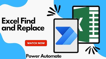 Find and Replace in Excel using Power Automate | Excel Automation