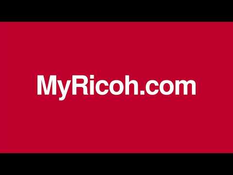 MyRicoh Instruction Series: How-To Register for a MyRicoh Account