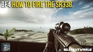 Battlefield 4 (PS4) - SR338 Tips - How To Fire This Gun Properly (BF4 Gameplay)