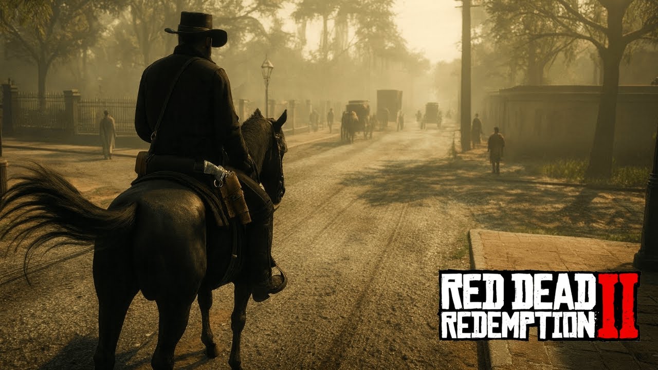Realistic Red Dead Redemption 2 In 2025 - Robbing The Biggest Town In ...