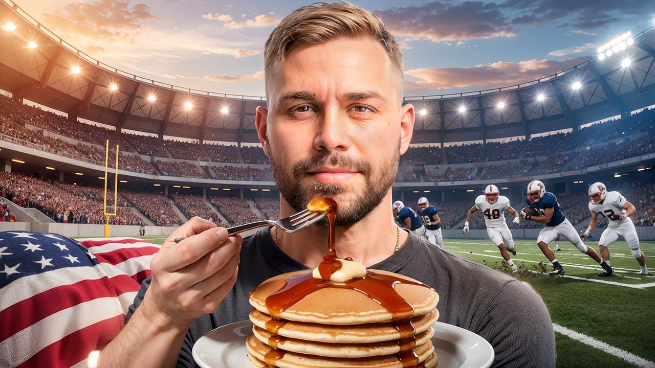 ΖΩ ΣΑΝ ΑΜΕΡΙΚΑΝΟΣ ΓΙΑ 24 ΩΡΕΣ CHALLENGE | ΦΑΓΗΤΟ & RUGBY