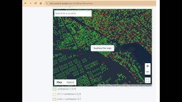 Google Earth Engine Tutorial 41 - Download Open Buildings Built-Up  Polygons for ROI; Clive Coetzee