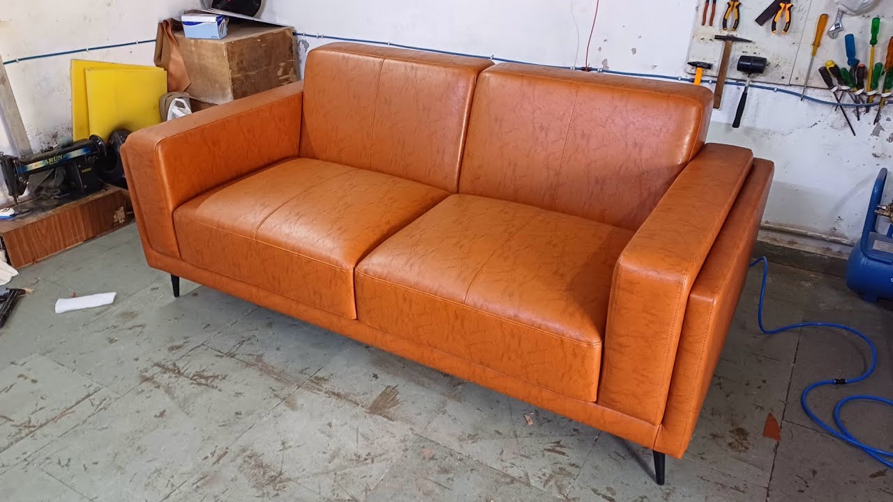 Latest Model Sofa Set ||How To Build A Leather Sofa design ||Leather Sofa Making