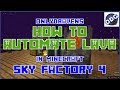 Minecraft - Sky Factory 4 - How to Automate Lava Production