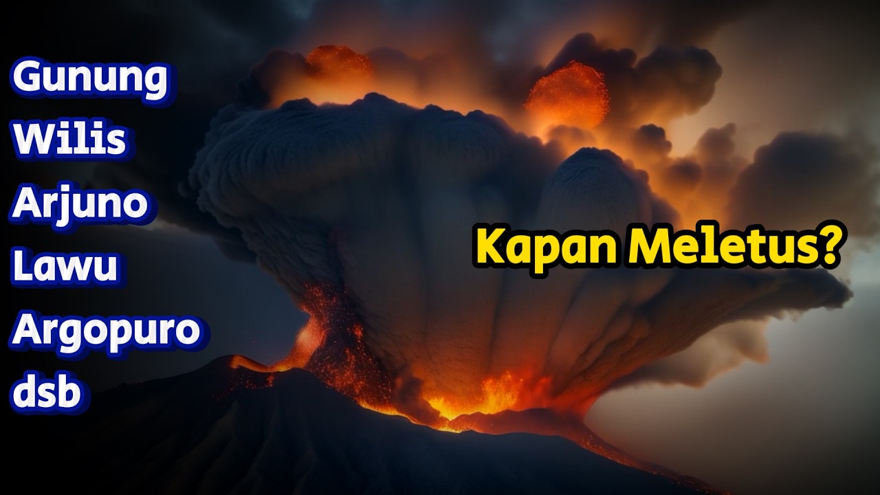Letusan Terakhir Gunung Wilis, Arjuno, Lawu, dan Gunung lain di Jawa Timur | Episode-28 |#CeritaBumi