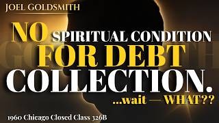 JOEL GOLDSMITH: If God Answered That Prayer, God Would Be a Monster | 1960 Chicago Closed Class