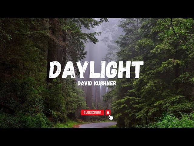 David Kushner - Daylight (Reimagined) Lyrics and Tracklist