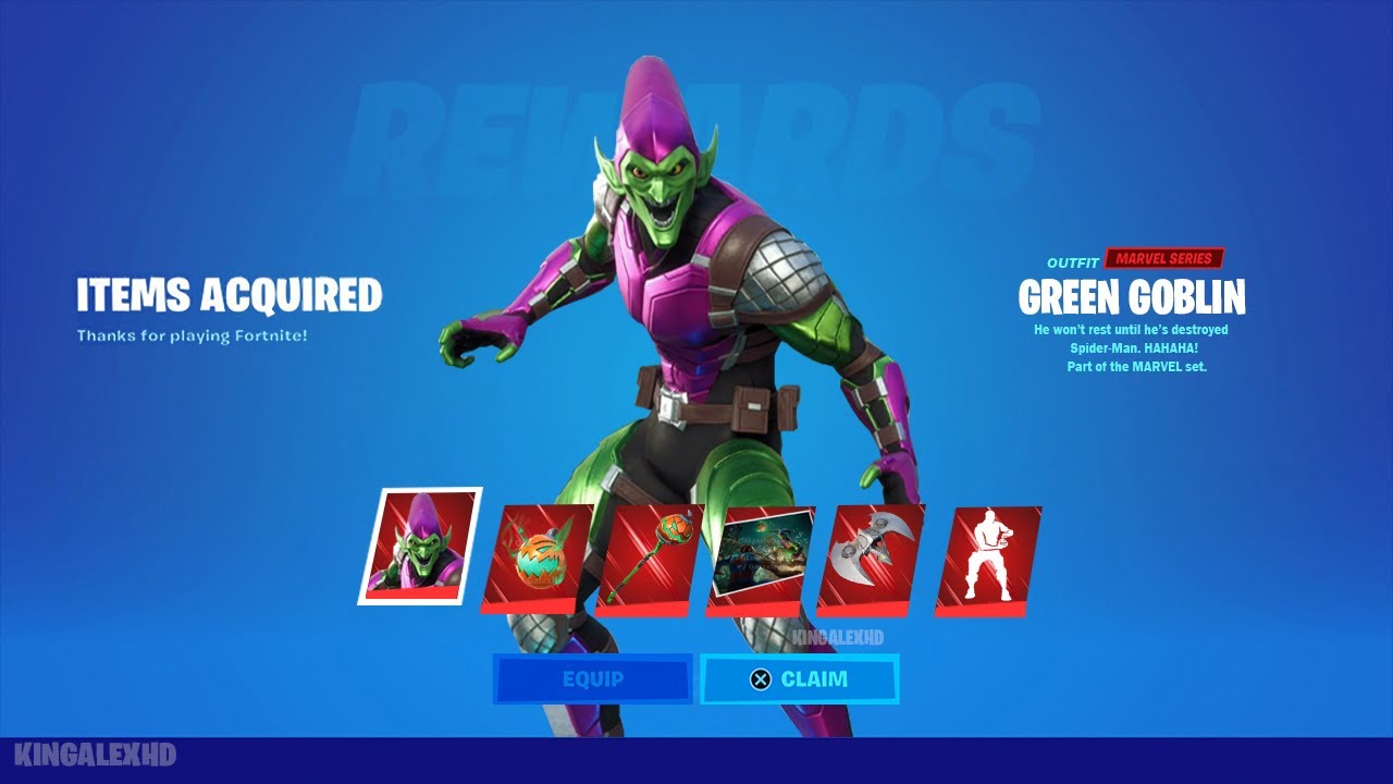 How To Get Green Goblin Skin NOW FREE In Fortnite! (Unlocked Green