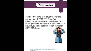 Things You Need To Know About CDCP-001 Exam Questions