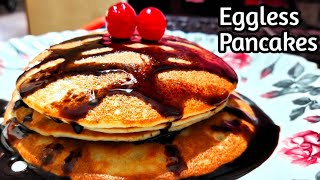 Eggless Pancakes Instant Easy Breakfast Recipe in Telugu