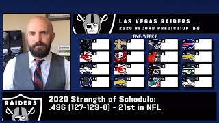 Adam rank goes through all 16 games on the raiders' 2020 schedule and
predicts their record for season. visit https://www.raiders.com more.
htt...