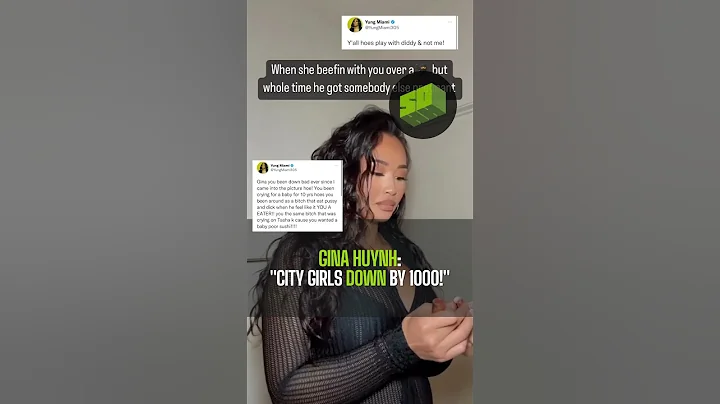 Gina Huynh: "City Girls Down By 1000!"