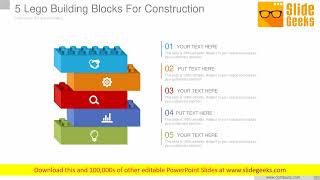 5 Lego Building Blocks For Construction Ppt Powerpoint Presentation Themes screenshot 5