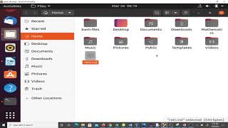 scientific computing lesson 4 (creating directories and files in ubuntu)